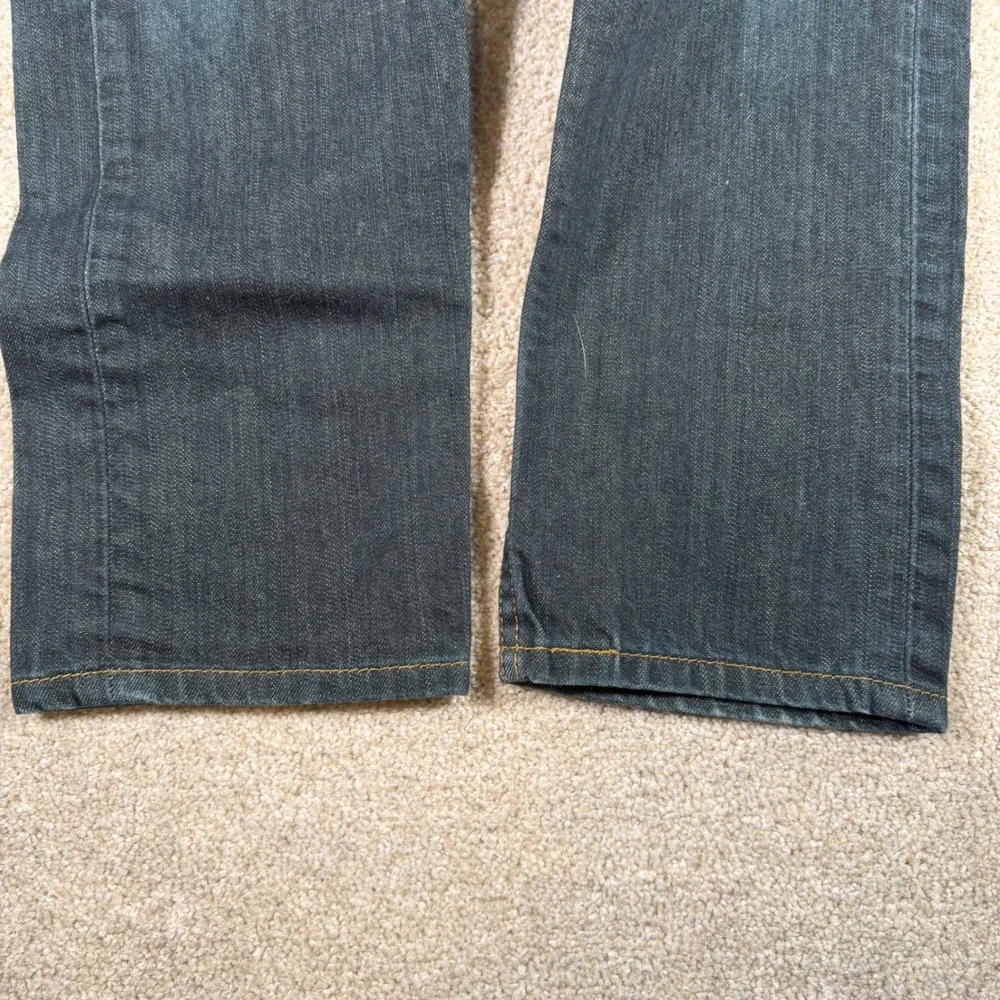 Levi's 502 Regular Taper Jeans Mens 32x29 (FITS 32x27) Hemmed Denim Pants
